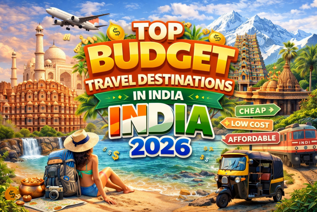 Top Budget Travel Destinations in India 2026